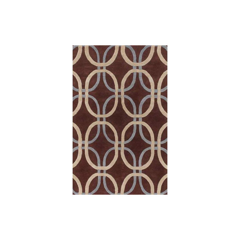Chrysta Performance Wool Geometric Indoor Rug, 5' x 7'6"