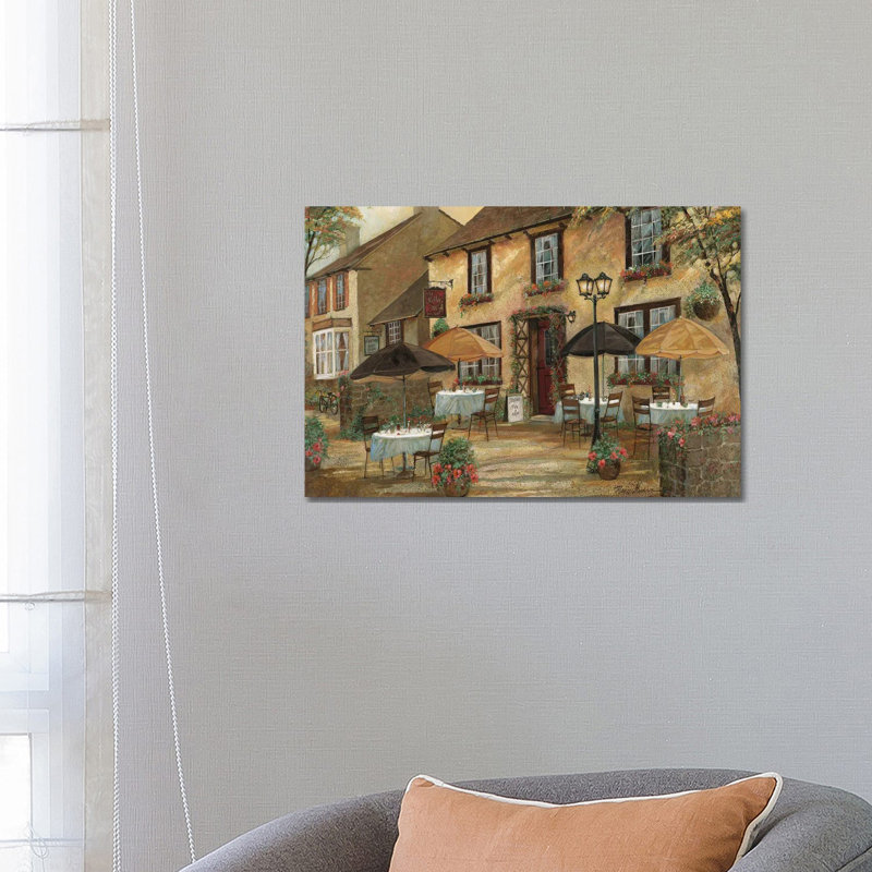 The Mobley Inn par Ruane Manning - reproduction d'art, Aucun mat, Toile tendue, H 18 po x l 26 po x P 1,5 po