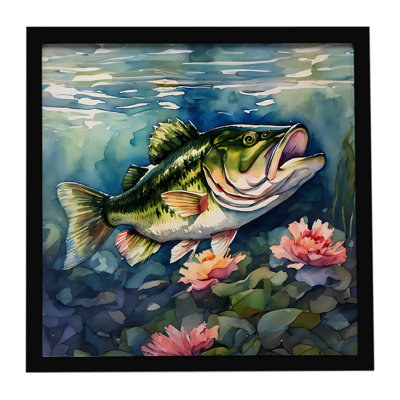Impression sur toile encadrée Largemouth Bass