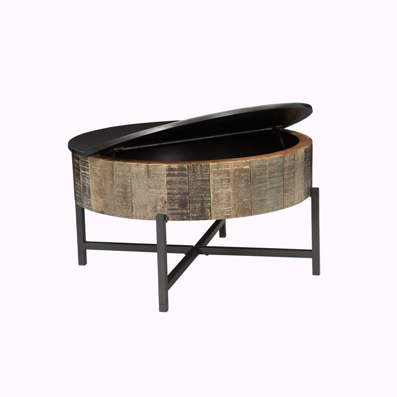 Sohni Solid Wood Top Coffee Table