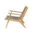 Fauteuils club d'extérieur en bois d'acacia Sierra-348019143