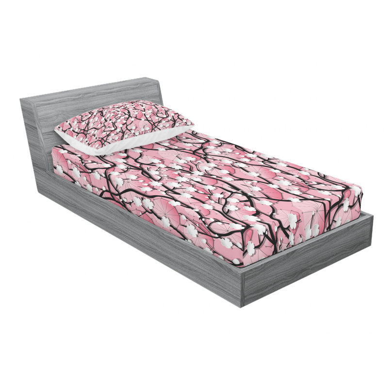 Microfiber Floral, Twinxl Pillowcase