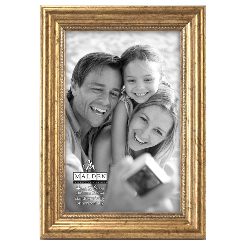 Cadre photo Danely, Doré, 8 po x 10 po