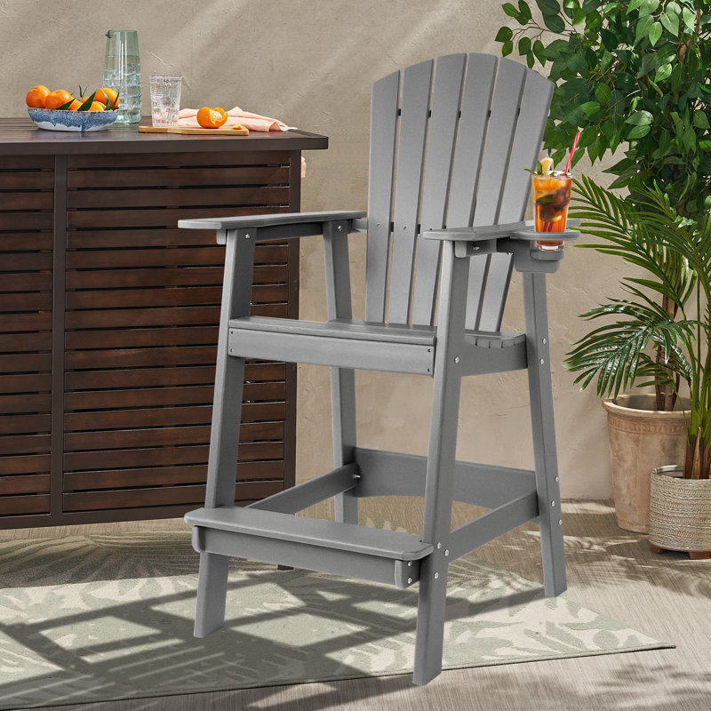Chaise Adirondack Valjean, Gris