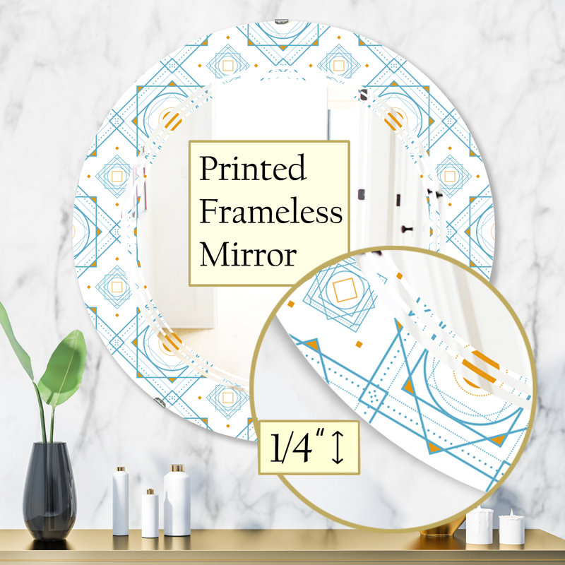 Miroir mural Minimal Triple C, H 31,5 po x l po