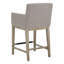 Tabouret de comptoir avec accoudoirs Bethea-110526551