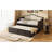 Twin Daybed With Trundle, Twin Size Daybed With 2 Storage Drawers, Wooden Sofa Bed With Upholstered Button Tufted Backrest For Living Room, Bedroom, Guest Room-1398961011