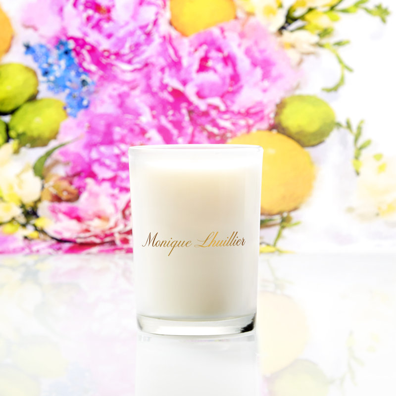 Monique Lhuillier Citrus Lily Scented Designer Candle