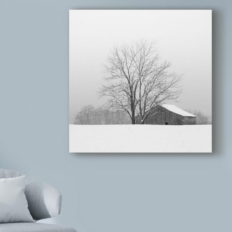 «Townsend Winter» par Nicholas Bell, reproduction de photo sur toile, H 14 po x l 14 po x P 2 po