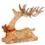 The Holiday Aisle® 31in. Resting Reindeer with LED Lights