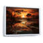 «African Sunset Oasis I», reproduction sur toile-1835227189-1835227188