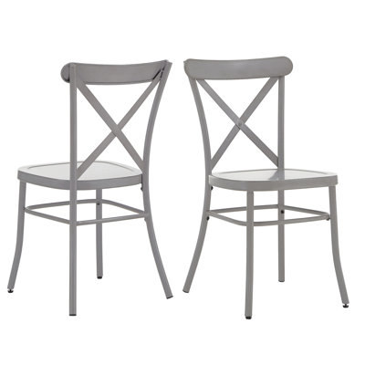 Aliha 18.51'' H Metal Side Chair