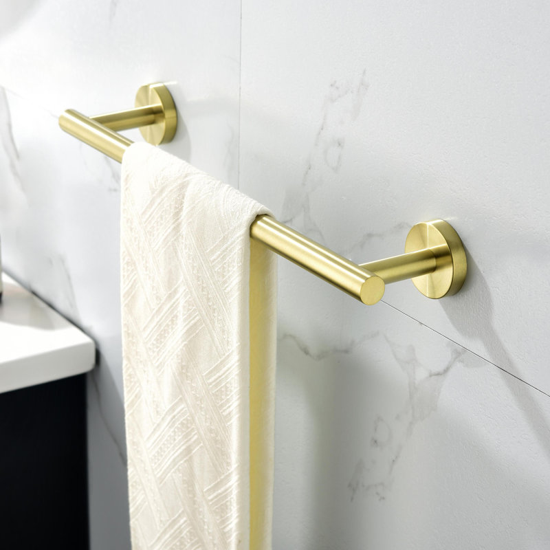 6 - Piece Bathroom Hardware Set, Gold