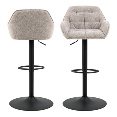 Washingtonville Upholstered Adjustable Height Counter Stool
