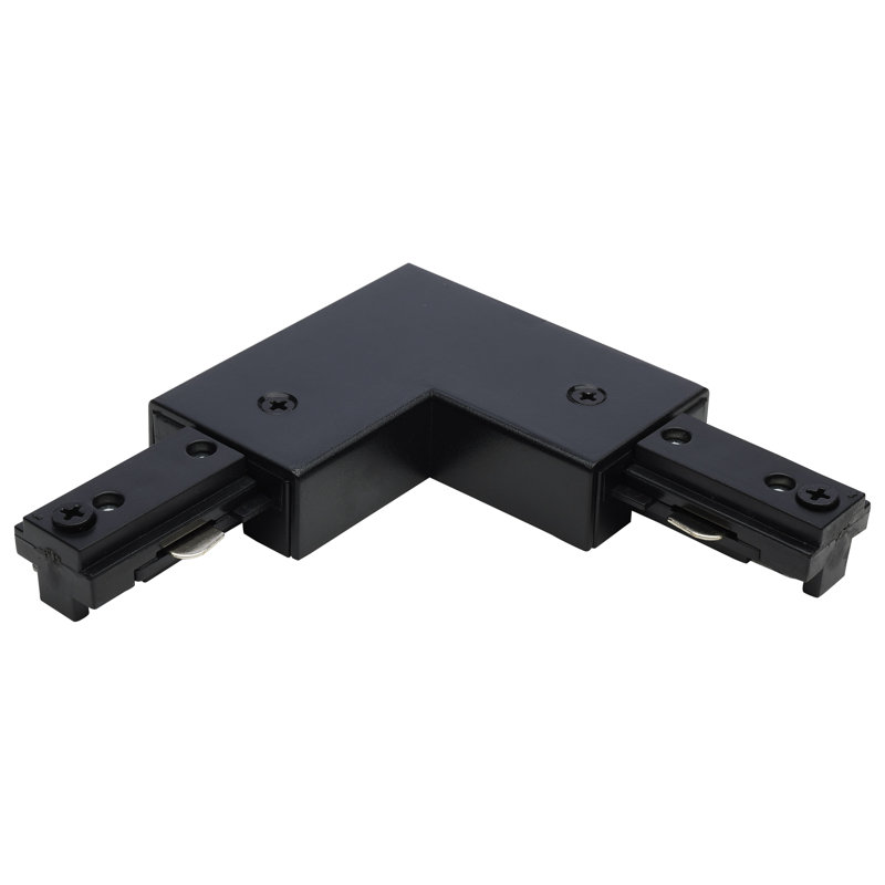 L Connector Reverse Polarity, Black