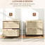 2 Drawer Locking File Container - Office Organization Aid With Adjustable Hanging Bar For Multiple Paper Sizes Natural Magnificence Vertical Cabinet Lock Storage Solution Exterior, For Different