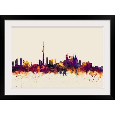 Francy " Toronto Canada Skyline " by Michael Tompsett