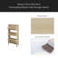 Étagère à chaussures en rotin 3 portes, armoire de rangement pour chaussures moderne autoportante, pour vestibule-22843821