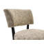 Fauteuil d'appoint sans accoudoirs et pieds inclinés-295150253