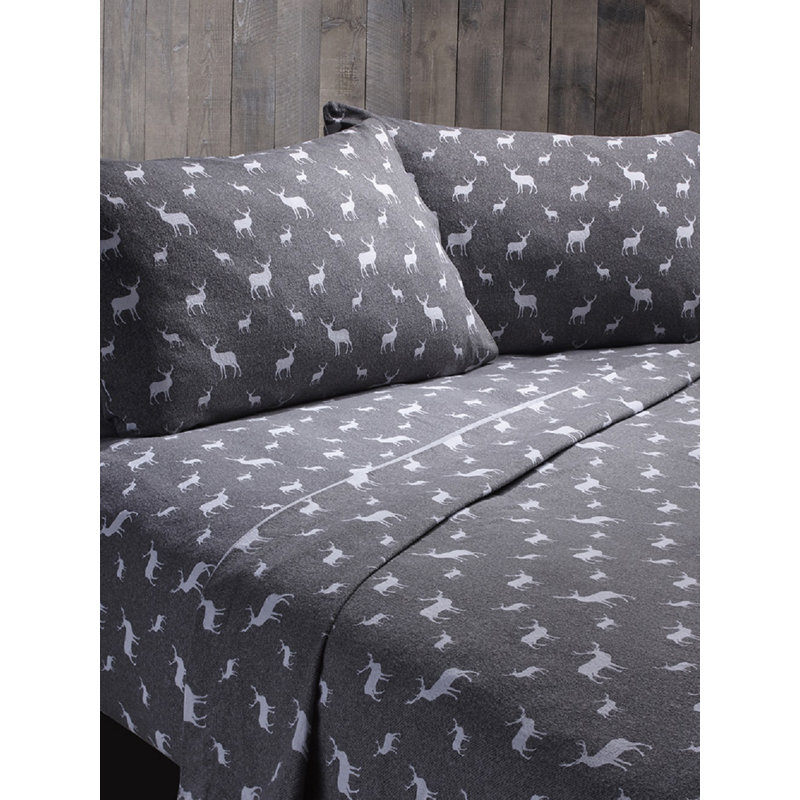100% Cotton Fitted Sheet, Queen Sheet Set + 1 Fitted Sheet + 2 Pillowcases