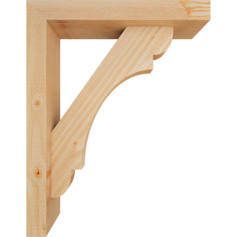 Support de bloc olympique avec entretoise décalée, 18 x 14, Sapin Douglas de l 3 1/2 (lisse)