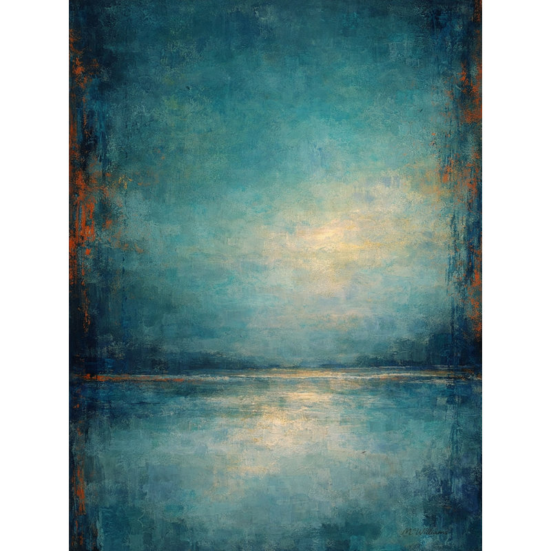 Art mural sur toile Silent Water, L 30 po x H 40 po x P 1,5 po