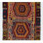 Tapis kilim à tissage plat antique 5 pi 14,2 pi Anatolian Central