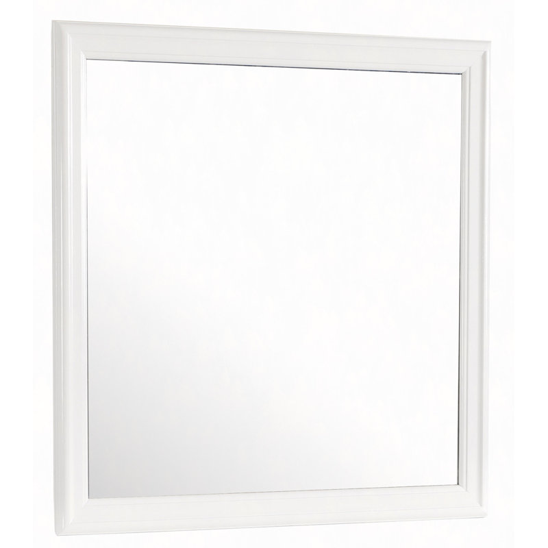 Miroir Louis Phillipe G3190-M, Blanc