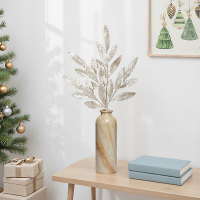 Aérosol de Noël artificiel 22 "Glitter BayLeaf