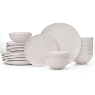 Famiware 24 Piece Dinnerware Sets, Dish Sets for 8