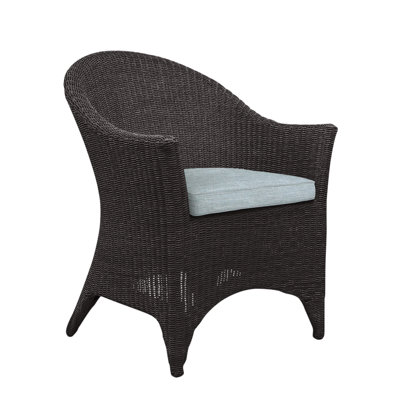 Cape Cod Patio Dining Chair with Cushion (Set of 2)