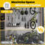 Slatwall Panel 8' X 4' Pvc Garage Organizing System With 29pcs Sports Equipment Accessories Set-1810421051