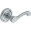 5445V Classic Double Dummy Door Lever with 5048 Rose-35361989