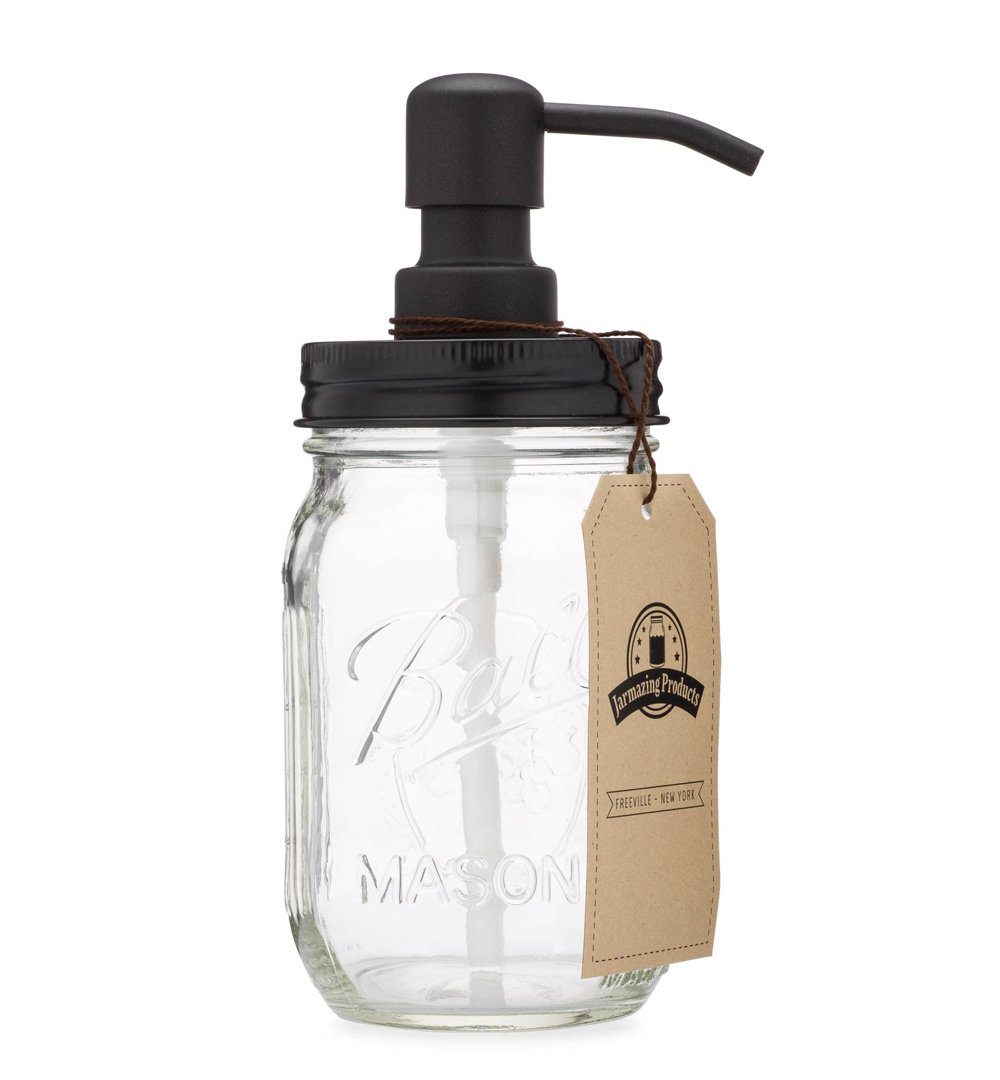 Mason Jar Soap & Lotion Dispenser Jarmazing Products 