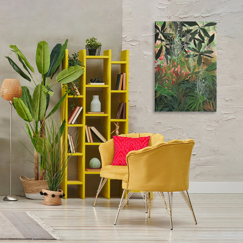  «Dense Rain Forest Plants» par Jenny Westenhofer, H 36 po x l 24 po