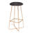 Brontie Upholstered Counter Stool with Metal Frame-861722591