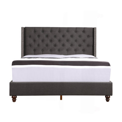 Stylish And Functional Transitional Queen Bed