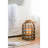 Decorative Lantern With Handle, Wooden Lantern For Indoor Outdoor, Home Garden Wedding