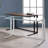 Walnut And White Writing Desk With USB Port-145428248