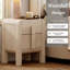 Ensemble de 2 tables de chevet modernes en bois avec tiroirs Adora-1017561382