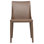 Chaise rembourrée en cuir Greysi