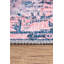 Tapis décoratif rose et gris-1255849652