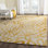 Tapis beige en laine / coton touffeté à la main Narmada