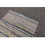 Tapis turc rayé tissé à la main dans des tons pastel, parfait pour un décor bohème dans les salons et comme tapis de sol