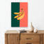 «Bann Bananes», impression abstraite et audacieuse sur un fruit contemporain-129897743