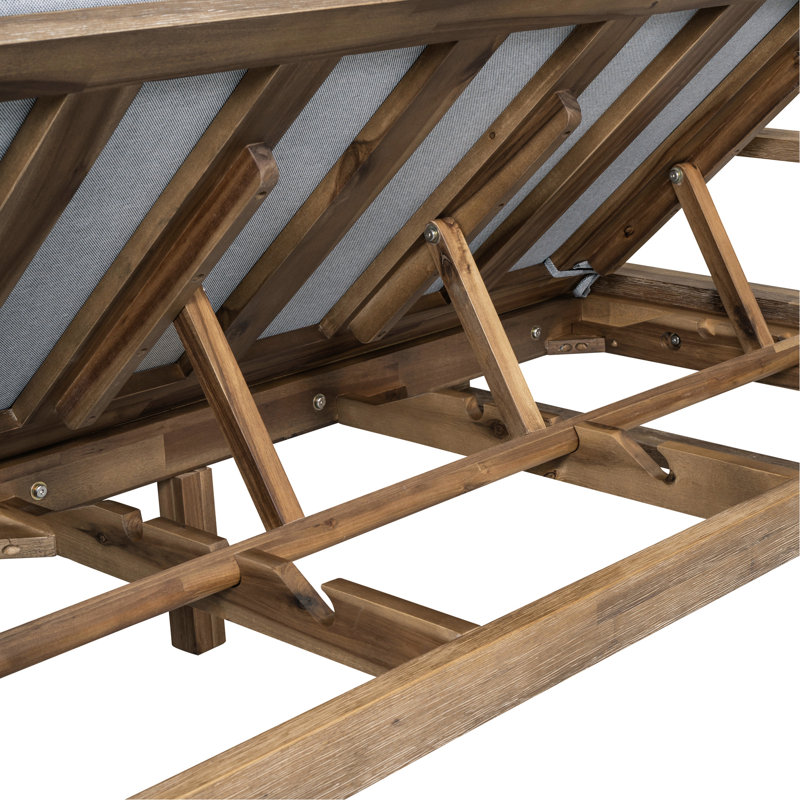 Lit de jour extérieur gris - Offrez une option de sièges confortables, Gris