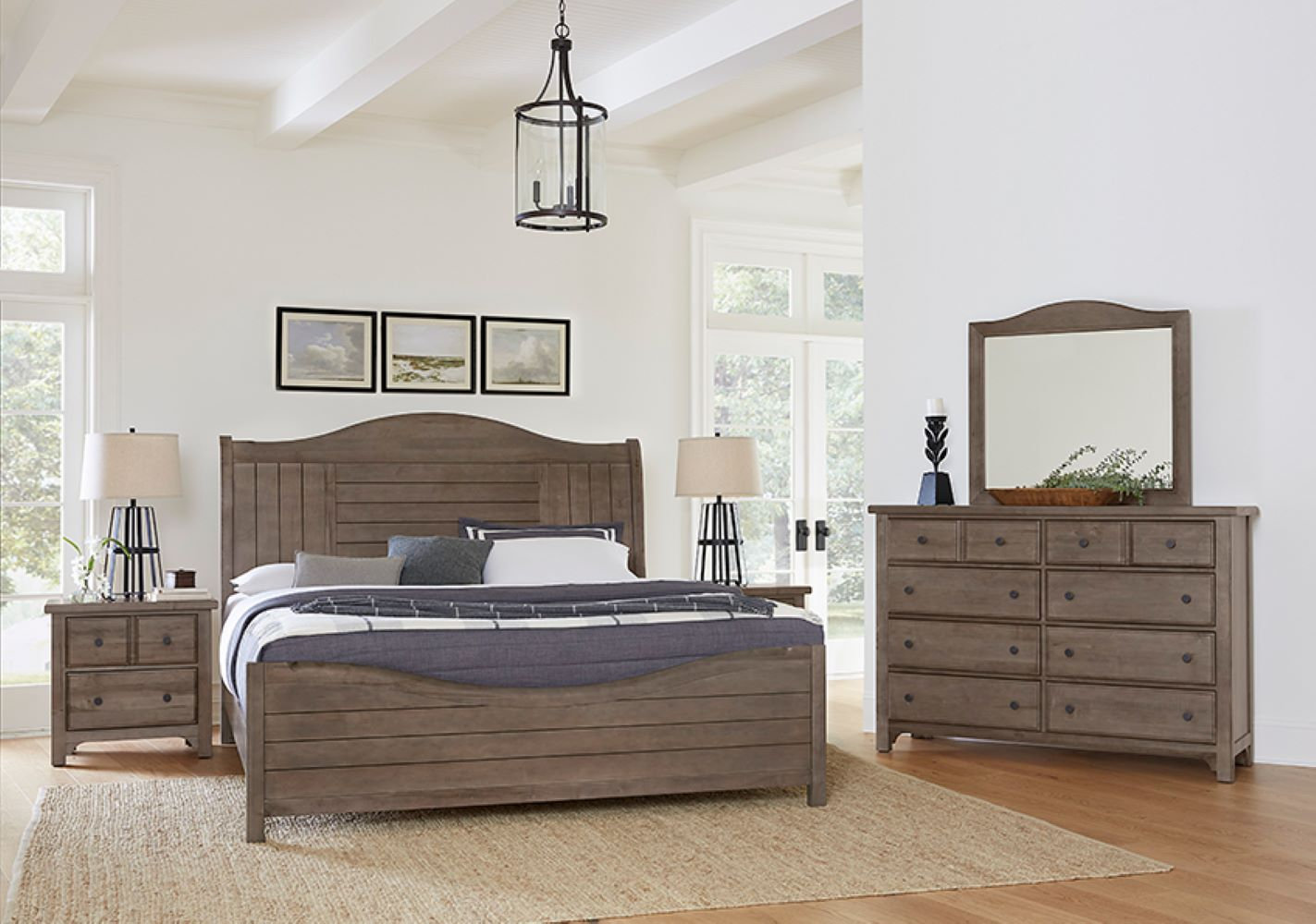 Westin 38" Dresser Mirror, Gray