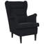 Fauteuil Latitude Run® en velours noir-175897478
