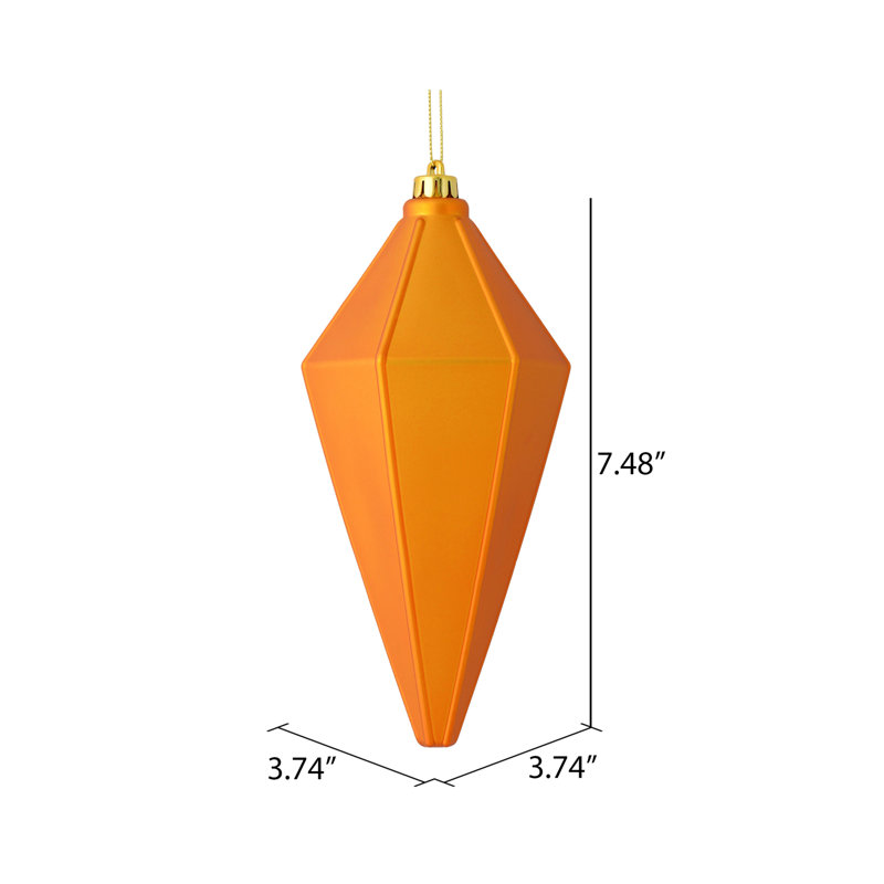 Ornement lanterne, Doré