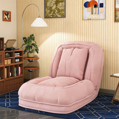 Canapé-lit pliant pliant avec 5 positions verrouillables, conception pliable peu encombrante pour une utilisation multifonctionnelle et confortable